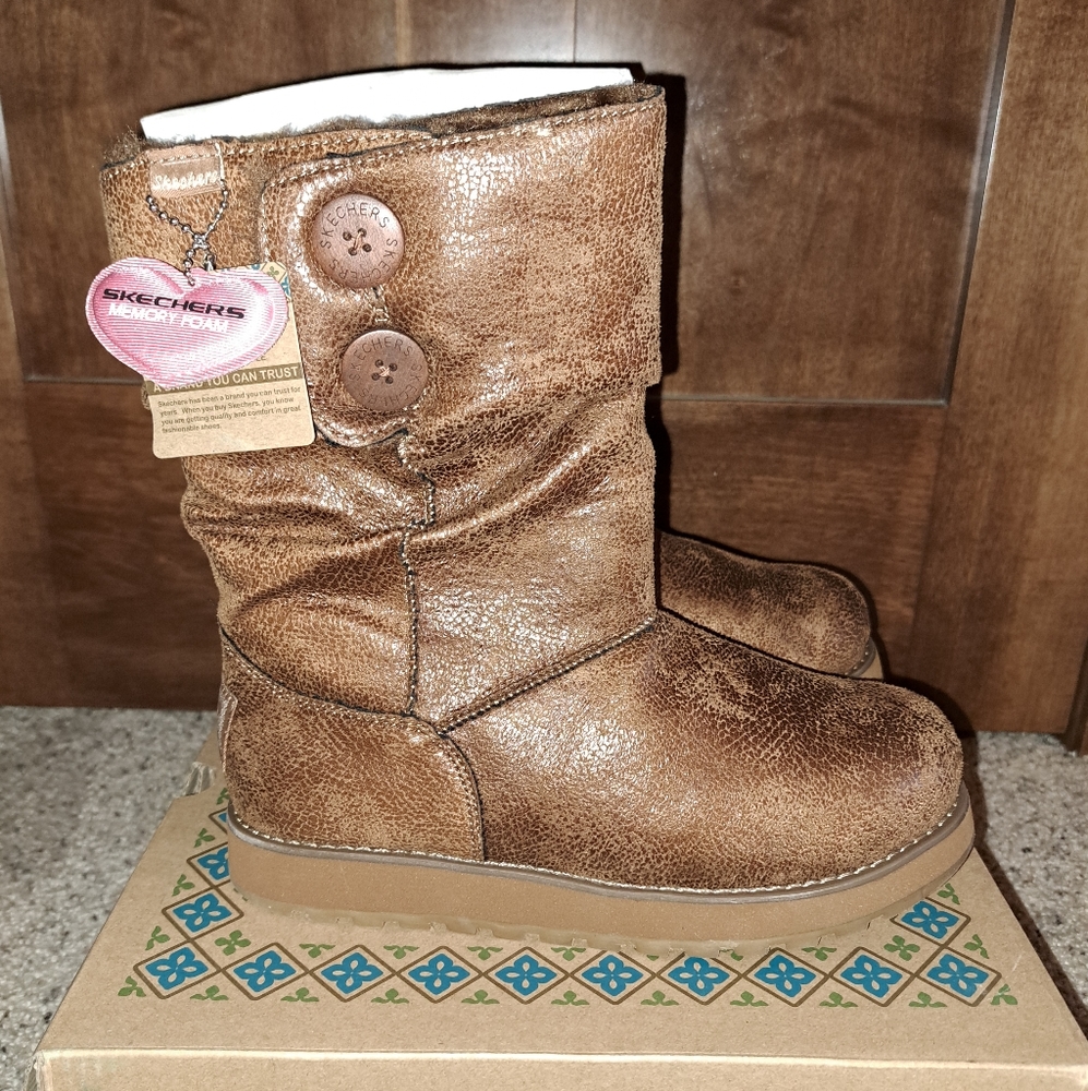Skechers Memory Foam Boots